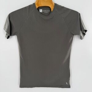 Tailored Athlete Mens Basic Training Top Charcoal Grey Raglan Tee Shirt Large